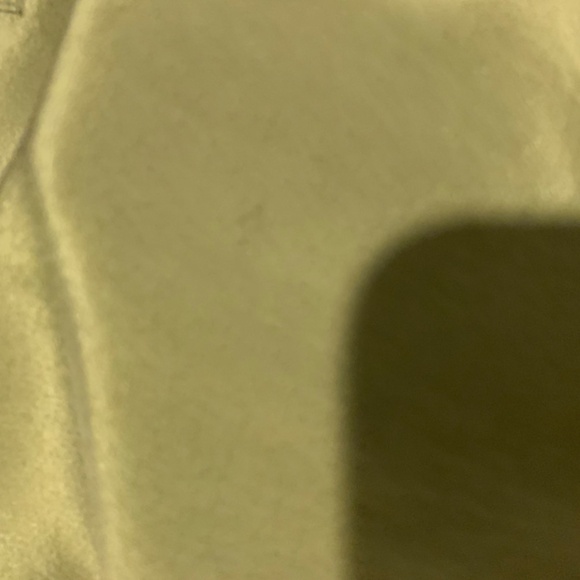 Madewell Lace Up silk Blouse Olive Small - Picture 8 of 8